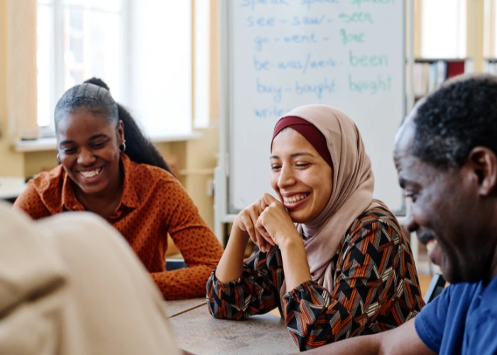 Group of Immigrant Students