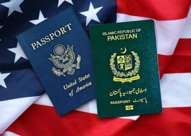 Pakistani passport document