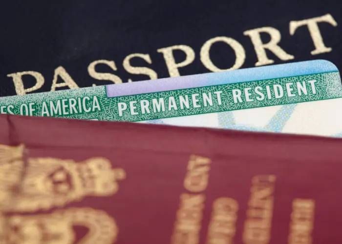 NA Hope consultant meeting a client about their green card case